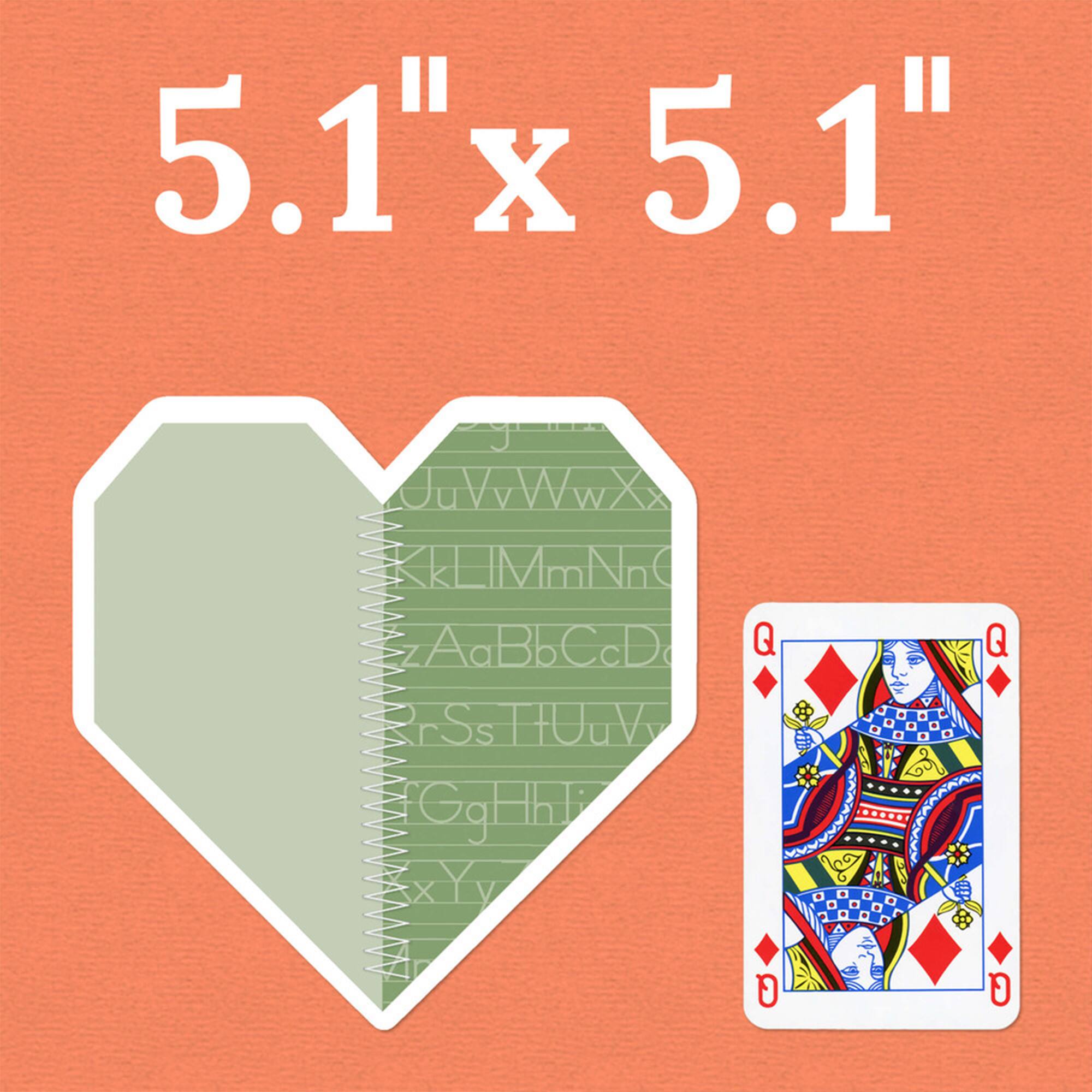 Carson Dellosa® Education Crafty & Cool Handmade Hearts Cutouts, 6 Packs of 36